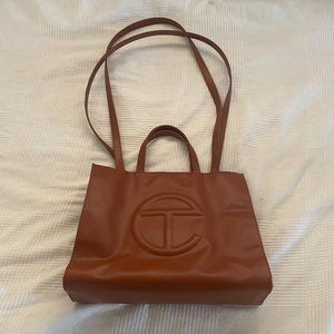SOLD DONT BUY Authentic Medium Tan Telfar Bag